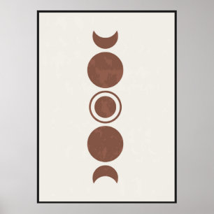 Boho wandkunst poster