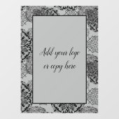 Boho Warm Grays Mandalas Ruitfolie Raamsticker (Vel)