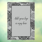 Boho Warm Grays Mandalas Ruitfolie Raamsticker (Vel 3)