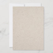 Boho Watercolor moderne Fête de Noël Invitation (Dos)