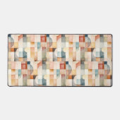 Boho Waterverf Abstracte Kunst Bureaumat (Voorkant)