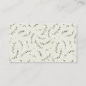 Boho Waterverf Baby Oranje Overalls Book Request Informatiekaartje (Achterkant)