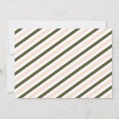 Boho waterverf baby shower kaart (Achterkant)