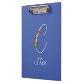 Boho waterverf botanische letter C Klembord (Links)