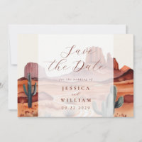 Boho Waterverf Desert Wedding