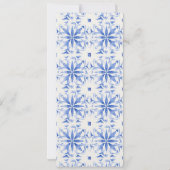 Boho Waterverf geel citroen boom koppels douche Kaart (Achterkant)