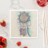 Boho Waterverf Mandala Dreamcatcher Servetten (Insitu)