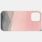 Boho Waterverf Mountain Sunset Case-Mate iPhone Case (Achterkant (horizontaal))