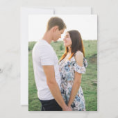 Boho Waterverf Potted Cactus and Succulents Foto Save The Date (Achterkant)