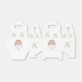 Boho Waterverf Rainbow | Pampas Grass Bedankdoosjes (Uitgevouwen)