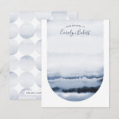 Boho Waterverf Stropdas-Dye Aangepaste kledingstuk (Voorkant / Achterkant)