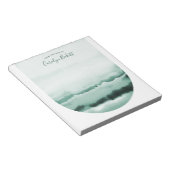 Boho Waterverf Stropdas-Dye Custom Notitieblok - G (Schuin)