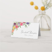 Boho Waterverf Tulips en Greenery (Voorkant)