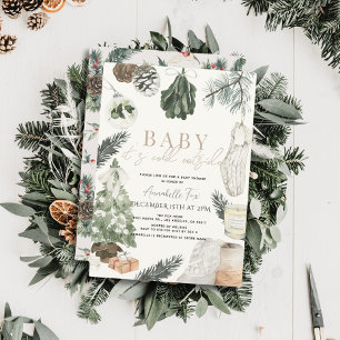 Boho Waterverf vakantie Baby shower Kaart