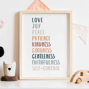 Boho waterverf van het gedistilleerde poster