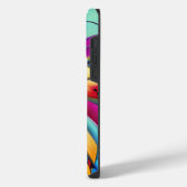 Boho Waterverf vlinder iPhone Hoesje (Linkerkant)