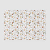 Boho waterverf wilde bloem tissuepapier (Voorkant)