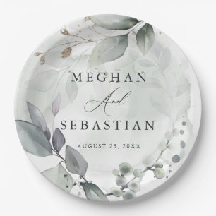 BOHO Waterverf Woodland Foliage Paper Bord