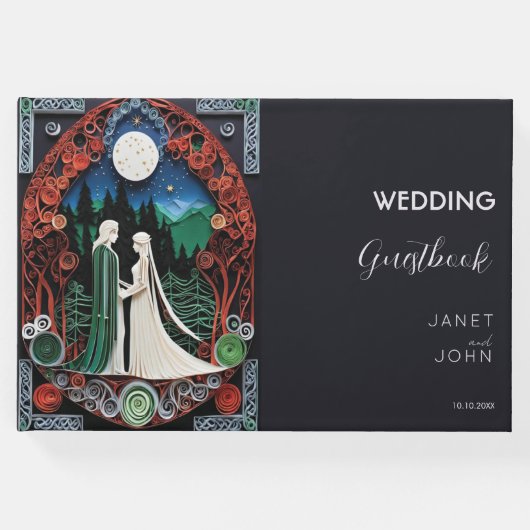 Boho Wedding Gastenboek (Voorkant)
