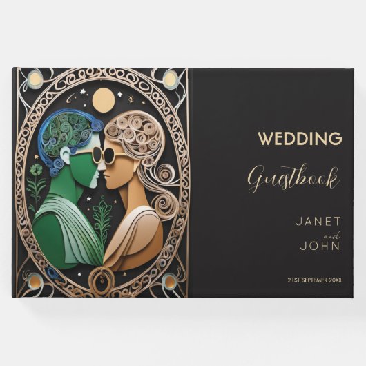 Boho Wedding Gastenboek (Voorkant)