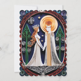 Boho Wedding Uitnodiging