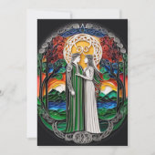 Boho Wedding Uitnodiging (Voorkant)