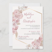 Boho Wedding Uitnodiging (Voorkant)
