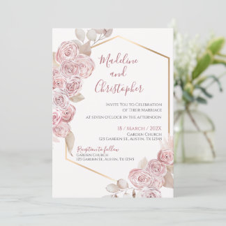 Boho Wedding Uitnodiging