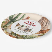 Boho Westelijke Woestijn | Bruidsuitnodiging Papieren Bordje (Gekanteld)