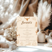 Boho Western mariage doux signe de la barre des de