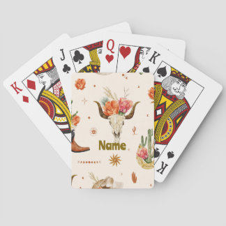 Boho Western Speelkaarten