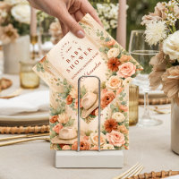 Boho Westerse Bloemen Baby Shower