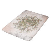 Boho White Rose Badmat (Gekanteld)