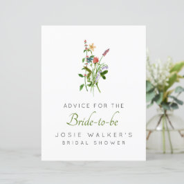 Boho Widflower Advice voor het teken van de bruid