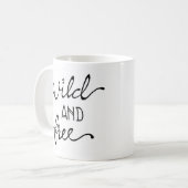 Boho Wild & gratis handlettering Koffiemok (Voorkant links)