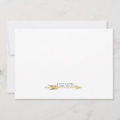 Boho Wild One | Premier Invitation de fête d'anniv (Dos)