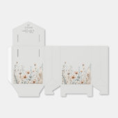 Boho Wildbloemen Bedankdoosjes (Uitgevouwen)