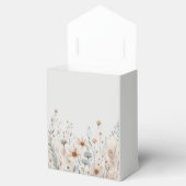 Boho Wildbloemen Bedankdoosjes (Geopend)