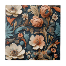 Boho Wildbloemen Elegant naadloos patroon