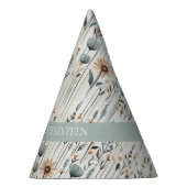 Boho Wildbloemen Feesthoedjes (Rechts)