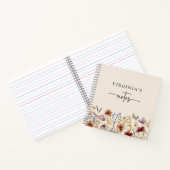 Boho Wildbloemen Notitieboek (Binnen)