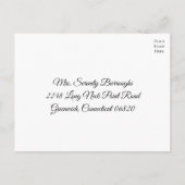 Boho Wildbloemen Zomer Bloemen Bruiloft RSVP Uitnodiging Briefkaart (Achterkant)