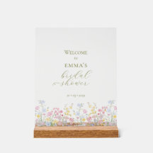 Boho Wilde Bloem Elegante Bruiloftsborrel 