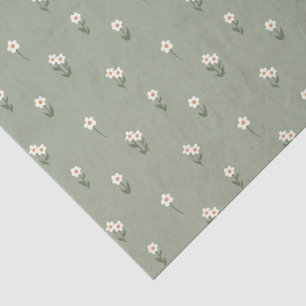 Boho Wilde Bloemen Ditsy Bloemstuk Cottagecore Gro Tissuepapier