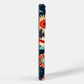 boho wilde bloemen groen rood gepersonaliseerde fo Case-Mate iPhone case (Achterkant / Rechts)