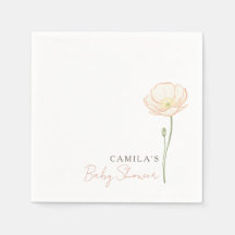 Boho Wilde Bloemen Lente Baby Shower Feestje