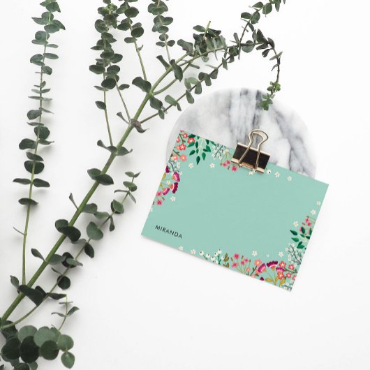Boho Wilde Bloemen Post-it® Notes