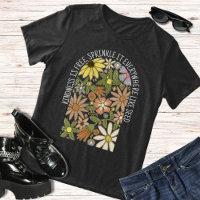 Boho Wilde Bloemen Vriendelijkheid is gratis lente
