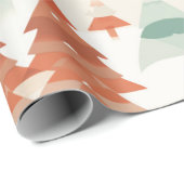 Boho wilde bosherten cadeaupapier (Rol Hoek)