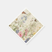 Boho  Wildflower Baby shower Servet (Hoek)